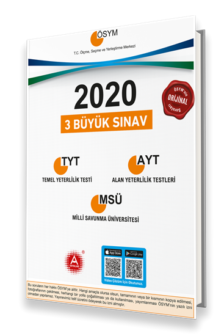 2020 ÖSYM 3 BÜYÜK SINAV PAKETİ