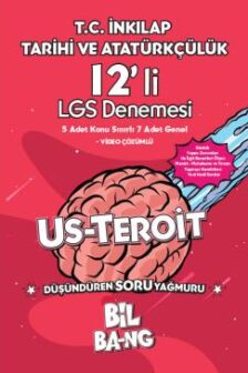 8.Sınıf Us Teroit 12'li T.C. İnkilap ve Atatürkçülük LGS Denemesi